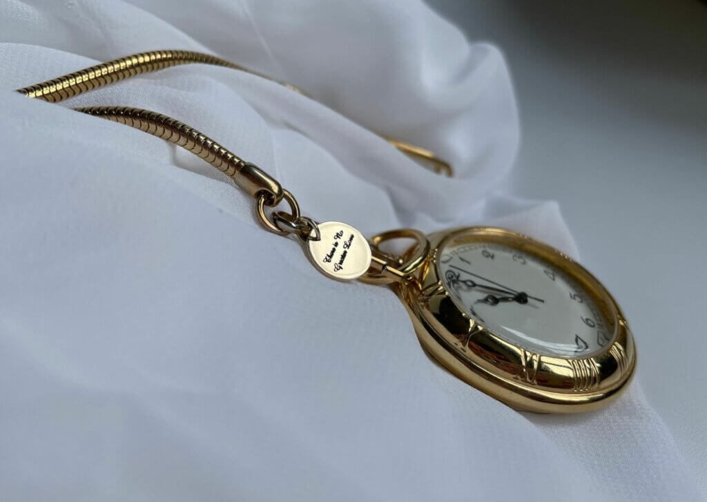 Tag for a Pocket Watch