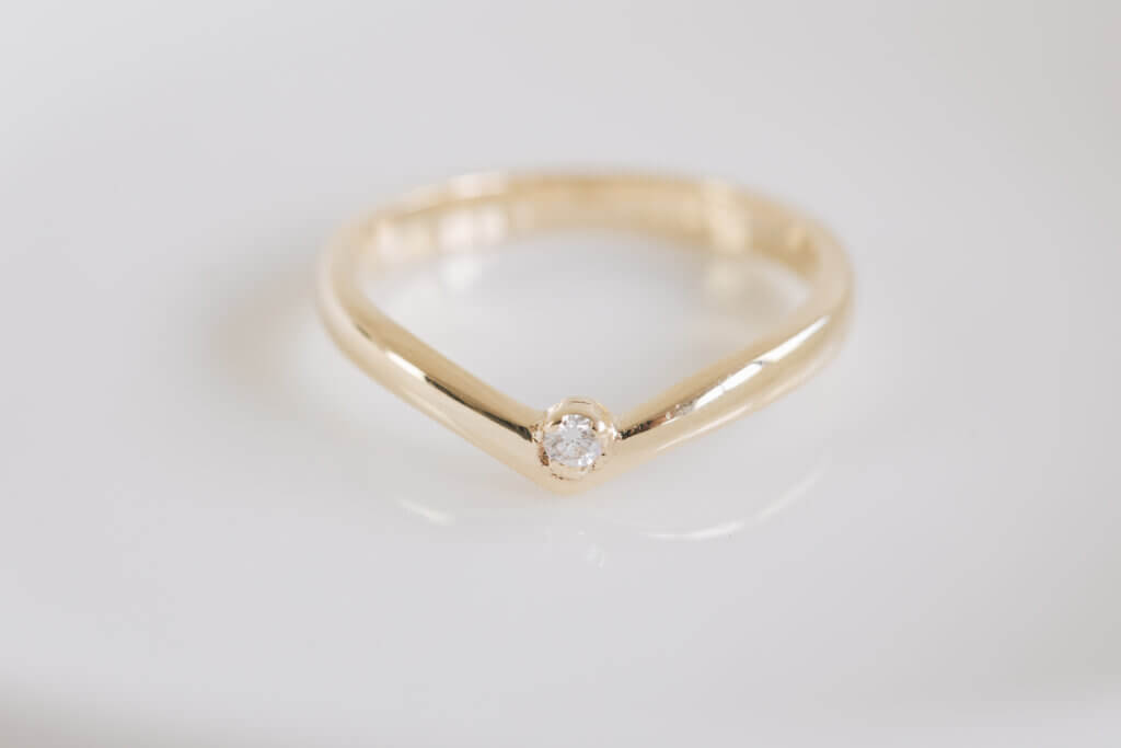 Wishbone Fitted Wedding Ring