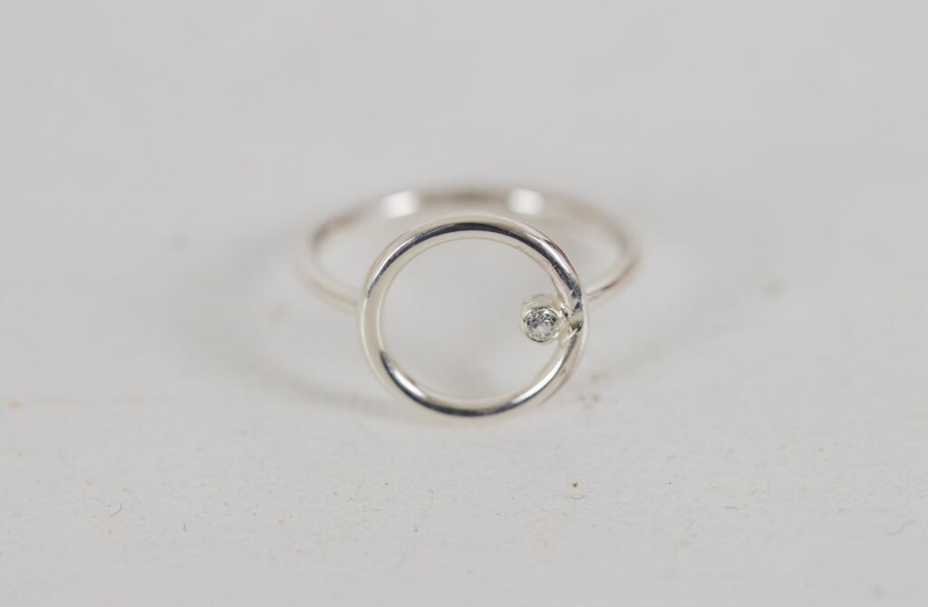 Silver Circle Ring