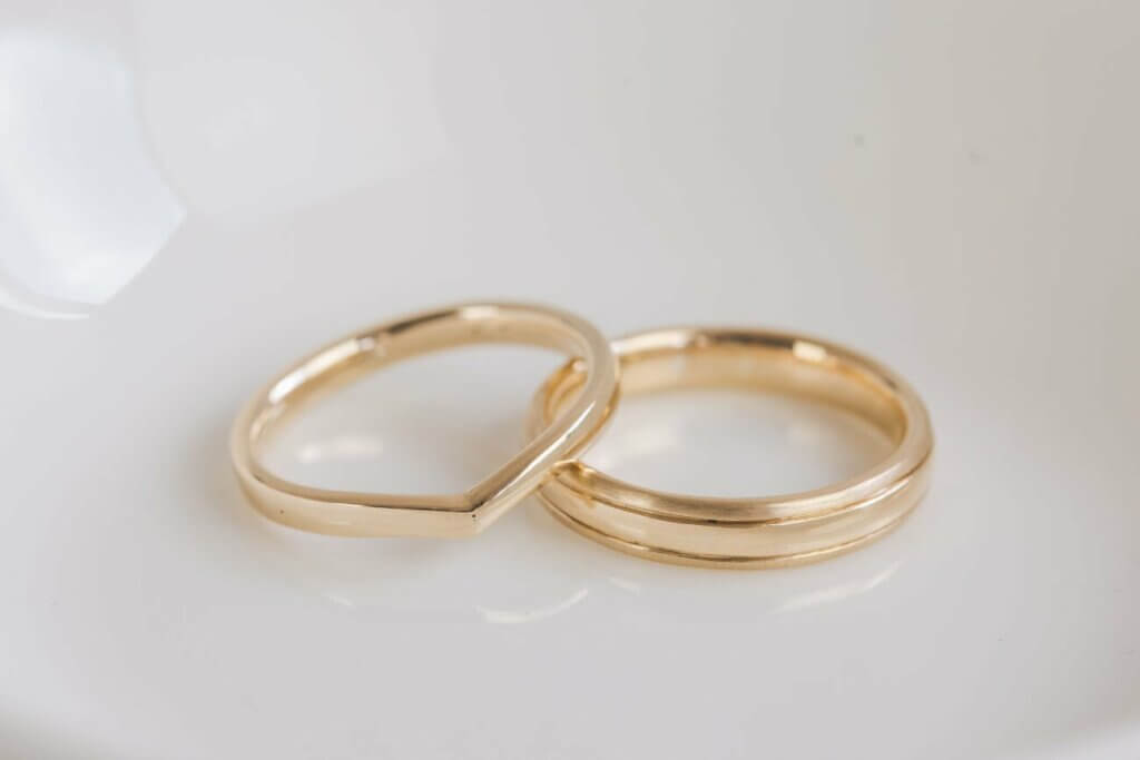 Recycled Gold Wedding Rings