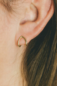 Wishbone Cluster Earrings