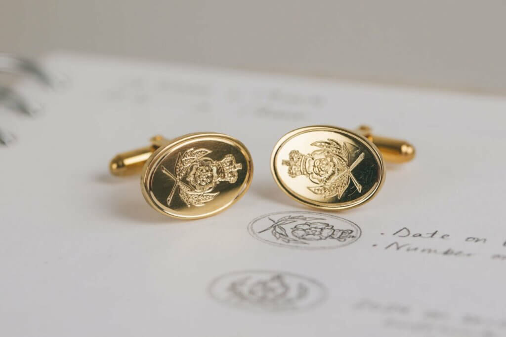 Hand Engraved Cufflinks