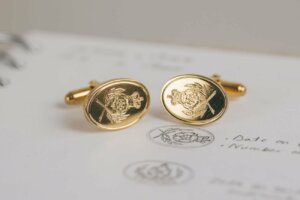 Hand Engraved Cufflinks