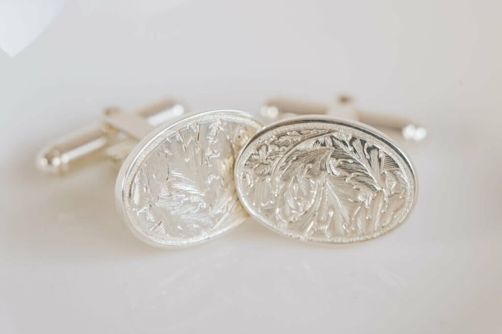 Hand Engraved Cufflinks