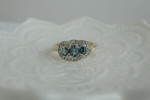 Scalloped Halo Remodelled Ring