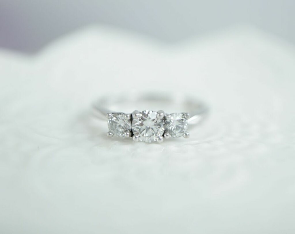 Trilogy Engagement Ring