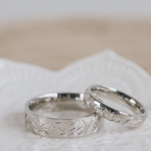 Bluebell Wedding Rings