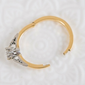 Hinged Engagement Ring