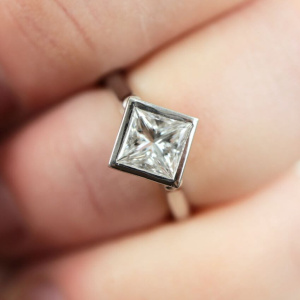 Princess Cut Solitaire Ring